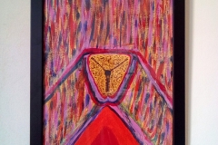 Acrylic on canvas board framed | Size of painting 33 x 22 cm