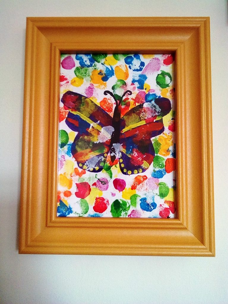 Art spring flowers